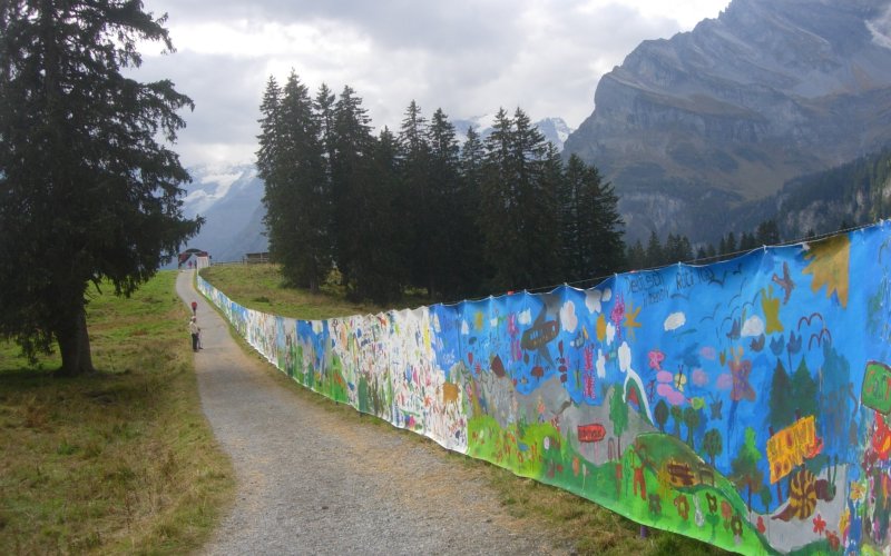 Lascaux Projekt Weltgrösste Kinderzeichnung