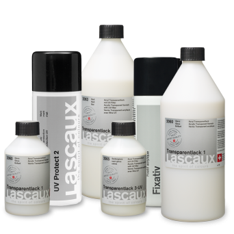 Lascaux Firnisse und Fixativ Malhilfen