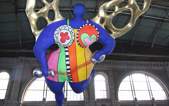 2018 restored L'ange protecteur - Nicki de St.Phalle